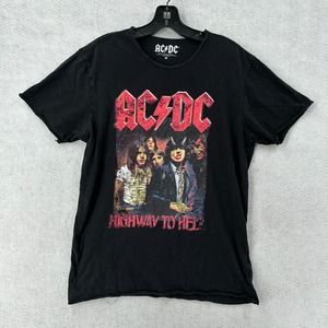 AC/DC Highway To Hell T-Shirt Men's‎ Size MEDIUM Official Metal